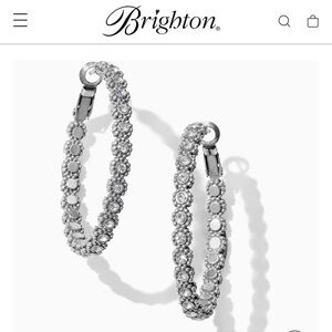 Brighton Twinkle Splendor Hoop Earrings